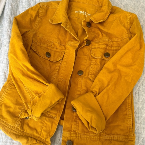 Gap Corduroy Yellow Jacket - Picture 1 of 4